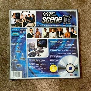 James Bond trivia game (DVD). Still in wrapping and great for bond fans.